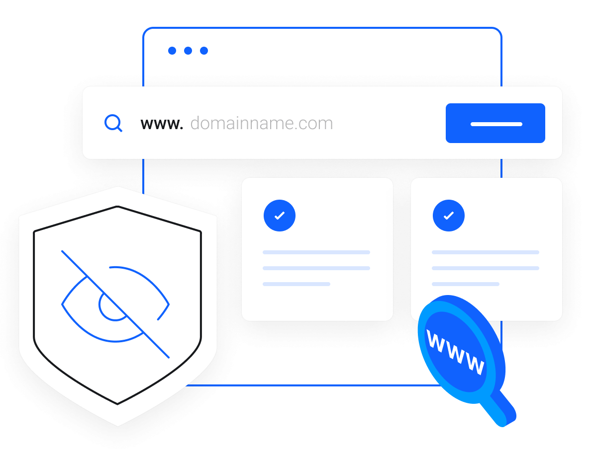 Transfert de domaine privé gratuit